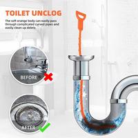 Gambar 5 Pcs Alat Pengangkat Kotoran Pembersih Saluran Air Wastafel Sink Kloset Wc 51CM dari Adi-Star_NEW undefined 3 Tokopedia