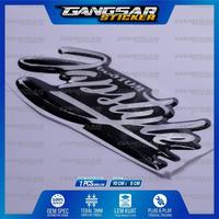 Gambar emblem motor custom japstyle / emblem tangki motor japstyle - CHROME SILVER, SATU SAJA dari Gangsar sticker undefined 3 Tokopedia