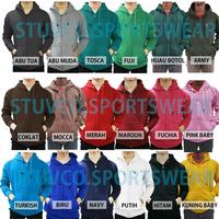 Gambar BEST SELLER !!! JAKET SWEATER POLOS HOODIE ZIPPER/RESLETING COKLAT - Biru Navy, M dari Fashion Lencana undefined 2 Tokopedia