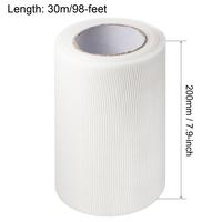 Gambar 200mmx30m Fiberglass Drywall Joint Tape Self-Adhesive Glass Fiber Drywall Repair Tape Repair Patch Wall Hole Crack Mesh Size 2mm dari rosdyanaa undefined 2 Tokopedia