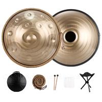 Gambar Handpan Drum with Steel Tongue, Musical Instrument, Beginner Percussion, Gift, 440Hz, 22 Inch, 9, 10, 12 Notes dari SELADA laut846 undefined 2 Tokopedia