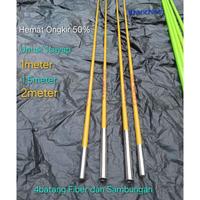Gambar READY TERLARIS 1SET/SATU PAKET FIBER SAYAP LAYANGAN 4BATANG FIBER KAKU SUDAH PAKAI SAMBUNGAN, STIK PIBER SAYAP LAYANGAN GAPANGAN,RAM RAMAN PEGON dari Sirena Official Store undefined 5 Tokopedia