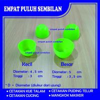 Gambar Cetakan cucing hijau / cetakan kue talam / cetakan nona manis / mangkok masker / CETAKAN SIOMAY dari yuio baershop undefined 4 Tokopedia