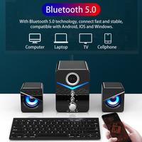 Gambar 3.5mm AUX USB Wired Speaker for Computer 2*3W Bass Stereo Combination Speakers Music Player Subwoofer Desktop Laptop PC TV dari HarleyOffical undefined 3 Tokopedia