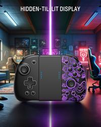 Gambar FUNLAB Graffiti style Luminous Joypad Controller For Nintendo Switch/OLED Ergonomic Split Pad with 7 LED Colors/Paddle/Turbo dari hhhhhirrddiyanti undefined 2 Tokopedia