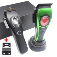 Gambar Professional Hair Clipper Hair Cutting Machine Electric Men's Trimmer with Seat Charger 8000RPM DLC Coated Blades New Model dari david pedia2 undefined 3 Tokopedia