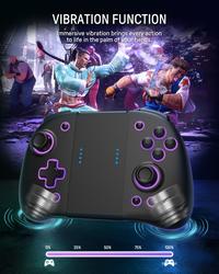 Gambar FUNLAB Graffiti style Luminous Joypad Controller For Nintendo Switch/OLED Ergonomic Split Pad with 7 LED Colors/Paddle/Turbo dari hhhhhirrddiyanti undefined 3 Tokopedia