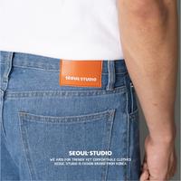 Gambar [SEOUL STUDIO] Loose Fit Jeans Celana Tebal Panjang Pria LakiLaki HAPPY SHOPPING DAN TERIMAKASIH . dari NRA99 undefined 2 Tokopedia