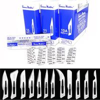 Gambar 10PCS Swann Morton Carbon Steel Scalpel Surgical Blade 11/15/12D Double Edge For Mobile Phone Film PCB Repair DIY Cuting Tools dari david pedia2 undefined 2 Tokopedia