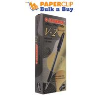 Gambar PULPEN / PEN SNOWMAN V-2 ISI 12 HI-GRIP HITAM dari PAPERCLIP Business toBusiness undefined 3 Tokopedia