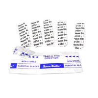 Gambar 10PCS Swann Morton Carbon Steel Scalpel Surgical Blade 11/15/12D Double Edge For Mobile Phone Film PCB Repair DIY Cuting Tools dari david pedia2 undefined 3 Tokopedia