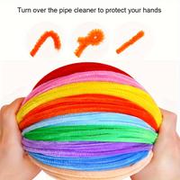 Gambar 100 Pcs Multi-Color Pipe Cleaners,Pipe Cleaners for Crafts,Pipe Cleaner Crafts,Chenille Stems for Craft Kids DIY Arts Supplies dari hhhhhirrddiyanti undefined 3 Tokopedia