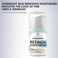 Gambar IMPORT Night Cream Face Moisturizer with Retinol Collagen Niacinamide 10% dari Lesha stored undefined 4 Tokopedia