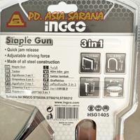Gambar STAPLES GUN 3 IN 1 INGCO TACKER TEMBAK JOK HEKTER 3 WAY STAPLE STEPLES dari Joycesstore undefined 1 Tokopedia