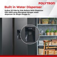 Gambar Kulkas POLYTRON KULKAS NEW BELLEZA INVERTER 2 PINTU SIDE BY SIDE PRS480X - Manja Elektronik & Furniture dari Manja Elektronik & Furniture undefined 4 Tokopedia
