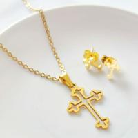 Gambar Kalung Set Anting Titanium Salib Rohani Wanita A2 dari wahyuscpt undefined 5 Tokopedia