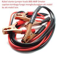 Gambar TITI Kabel starter jumper leads 800 AMP 3meter capitan tembaga fungsi menghubungkan aki mobil ke aki mobi dari titish STORE undefined 1 Tokopedia