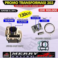Gambar Promo 303 Paket Bore Up BRT Jupiter Z Vega R New 110 Blok Piston 55.25mm 5TP - Blok + Piston dari Toko Trondol undefined 1 Tokopedia