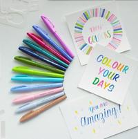 Gambar NEW Pentel Touch Brush Sign Pen Colouring Kuas Spidol Lettering Doodle dari GROSIR SAWO TERBARUUU undefined 4 Tokopedia