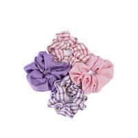 Gambar OHSOME CK Scrunchie Pita Ikat Karet Rambut Bahan Kain Polos Dan Motif - Black Classic dari OHSOME Homeliving undefined 2 Tokopedia