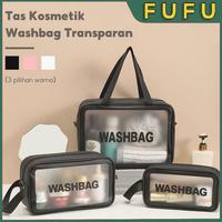 Gambar FUFU Tas Kosmetik Portable / Tas Peralatan Mandi / Pouch Organizer Tas Travel - pink, Kecil dari Surti farma undefined 1 Tokopedia