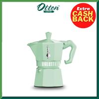 Gambar Bialetti - Mokapot Moka Exclusive Green - Mokapot 3 Cups - Alat Seduh Kopi Manual dari madesu1212 undefined 1 Tokopedia