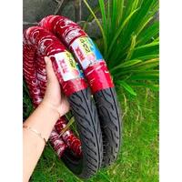 Gambar Langsung Proses!! Ban motor luar murah set depan belakang buat supra vega Jupiter mx revo grand c70 uk 2.50 ring 17 dan uk 2.75 ring17 - Ban dalam aja dari GORILA PART COSTUME undefined 1 Tokopedia