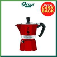 Gambar Bialetti - Moka Express Red 1 Cup - Mokapot Alat Seduh Kopi Manual Coffee Maker dari madesu1212 undefined 1 Tokopedia