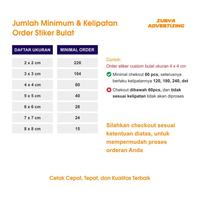 Gambar Stiker Label Custom Anti Air Produk Makanan Minuman Toples Sticker Gratis Desain dari nurhayateh undefined 4 Tokopedia