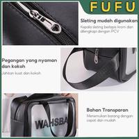 Gambar FUFU Tas Kosmetik Portable / Tas Peralatan Mandi / Pouch Organizer Tas Travel - pink, Kecil dari Surti farma undefined 5 Tokopedia