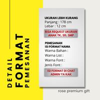 Gambar ( 1 HARI JADI) SELEMPANG WISUDA BLUDRU BORDIR KOMPUTER dari swanshopp13 undefined 3 Tokopedia