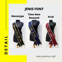 Gambar ( 1 HARI JADI) SELEMPANG WISUDA BLUDRU BORDIR KOMPUTER dari swanshopp13 undefined 1 Tokopedia