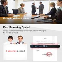 Gambar BIG NW iScan Portable Scanner Mini Handheld Document Scanner A4 Book Scanner for JPG and PDF Format dari archstorey undefined 2 Tokopedia
