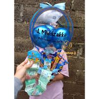 Gambar [SDH DENGAN UANG BARU 2022] Small Bucket Balon Snack Pot Buket Balon Snack Buket Snack Hadiah Gift Kado Wisuda Graduation Birthday Ulang Tahun Khitanan Wedding Engagement Semprotulation Anniversary Grand Opening Kado Bingkisan Hamper Natal Idul Fitri PVC - Tanpa uang, Tanpa Uang dari Samira aksesoris undefined 2 Tokopedia