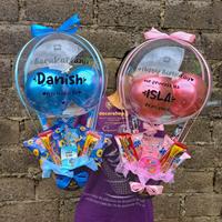 Gambar [SDH DENGAN UANG BARU 2022] Small Bucket Balon Snack Pot Buket Balon Snack Buket Snack Hadiah Gift Kado Wisuda Graduation Birthday Ulang Tahun Khitanan Wedding Engagement Semprotulation Anniversary Grand Opening Kado Bingkisan Hamper Natal Idul Fitri PVC - Tanpa uang, Tanpa Uang dari Samira aksesoris undefined 1 Tokopedia