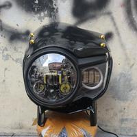 Gambar Ready Stok!! Lampu Depan Tiger PC set Daymeker + CWL 3 mata reflektor Tiger Revo dari GORILA PART COSTUME undefined 1 Tokopedia