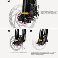 Gambar TOOPRE 1-3Pcs Stainless Steel Bicycle Hydraulic Disc Brake Caliper Adjusting Tools MTB Bike Brake Pads Rotor Alignment Spacer dari Kerupuk kulitjh undefined 2 Tokopedia
