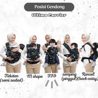 Gambar SALE Ultimo Cuddle Me Gendongan depan hadap Luar Newborn Mshape Hipseat Lite carrier Ring sling dari Sweet Mall1 undefined 4 Tokopedia