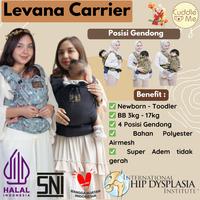 Gambar Cuddle Me Levana Carrier Gendongan Bayi SSC CuddleMe M-shape NewBorn 4 Posisi dari Sweet Mall1 undefined 3 Tokopedia