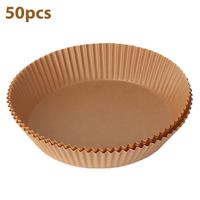 Gambar One Two Cups Kertas Minyak Alas Air Fryer Paper Oilproof 16cm 50 PCS - XK16 - Brown - Brown dari Warmoer undefined 4 Tokopedia
