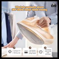 Gambar Setrika Uap Optimal Handheld Low Watt 850W Tapak Non-Stick / Setrika Uap Myung Anti Lengket - Oren dari Hakita Surya Jaya undefined 2 Tokopedia