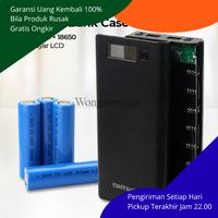 Gambar WW Powerbank Power Bank Fast Charging 8X18650 2 Port Usb Cepat Casing Dual Pengisian Pb Charge Murah Charger Gadget Baterai - Hitam dari WONGSOWANGI undefined 1 Tokopedia