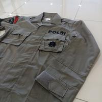 Gambar (Unf.Id) Seragam Pdl Hijau Tactical Jatah Brimob Bahan Kotak-Kotak Langsung Diproses dari Uniform id undefined 4 Tokopedia