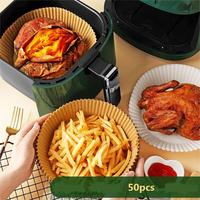 Gambar One Two Cups Kertas Minyak Alas Air Fryer Paper Oilproof 16cm 50 PCS - XK16 - Brown - Brown dari Warmoer undefined 2 Tokopedia