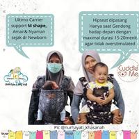 Gambar [Lengkap] Gendongan SSC Hipseat baby carrier ULTIMO CUDDLE Me gendongan bayi kanguru Cuddleme dari Sweet Mall1 undefined 5 Tokopedia