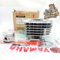 Gambar ORIGINAL CYLINDER BLOK SEHER PISTON RING KOMPLIT PLUS PAKING SET YAMAHA 5TP KUALITAS ASLI ORIGINAL YAMAHA YGP PRESISI TINGGAL PASANG BAHAN BERKUALITAS DAN DIJAMIN AWET JUPITER Z LAMA JUPITER Z BURHAN VEGA R NEW JUPITER Z OLD PACKING TOP SET dari nurjannahshop854 undefined 5 Tokopedia