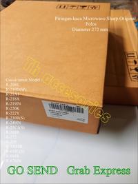 Gambar Piring Kaca Microwave Sharp Original Diameter 27 Cm ( 272 Mm ) dari Pangasewa undefined 1 Tokopedia