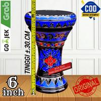 Gambar Ada Darbuka Kayu Atau Gendang Mini 6 inch Hitam Biru Power Beat - Dumbuk Saja dari Perkusi Store undefined 2 Tokopedia