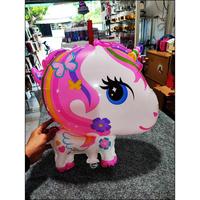 Gambar balon unicorn pink full badan dari Aneka Pesta undefined 1 Tokopedia