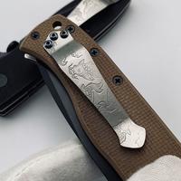 Gambar 2 Colors KOI Pattern Custom Titanium Knife Pocket Clip  Benchmade 551 Bugout 535 940 Emerson CQC Zero Tolerance 0640 0920 dari ZAKAJIARI NANIH KIJI undefined 1 Tokopedia